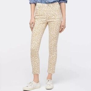 J. Crew 10” high rise toothpick ankle jeans 27